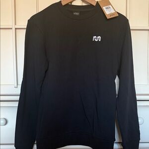 Asics Black Crewneck Sweatshirt